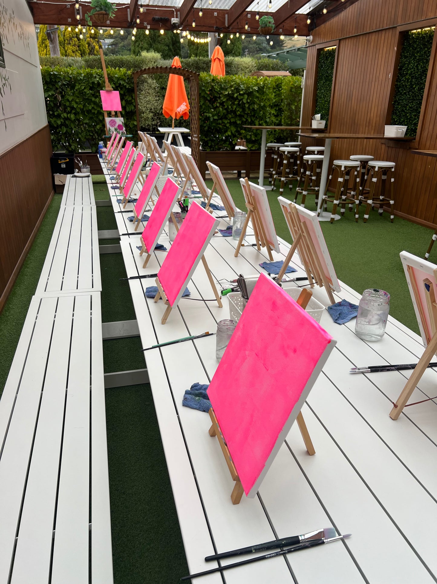 ‘Paint with me’ at The Borough