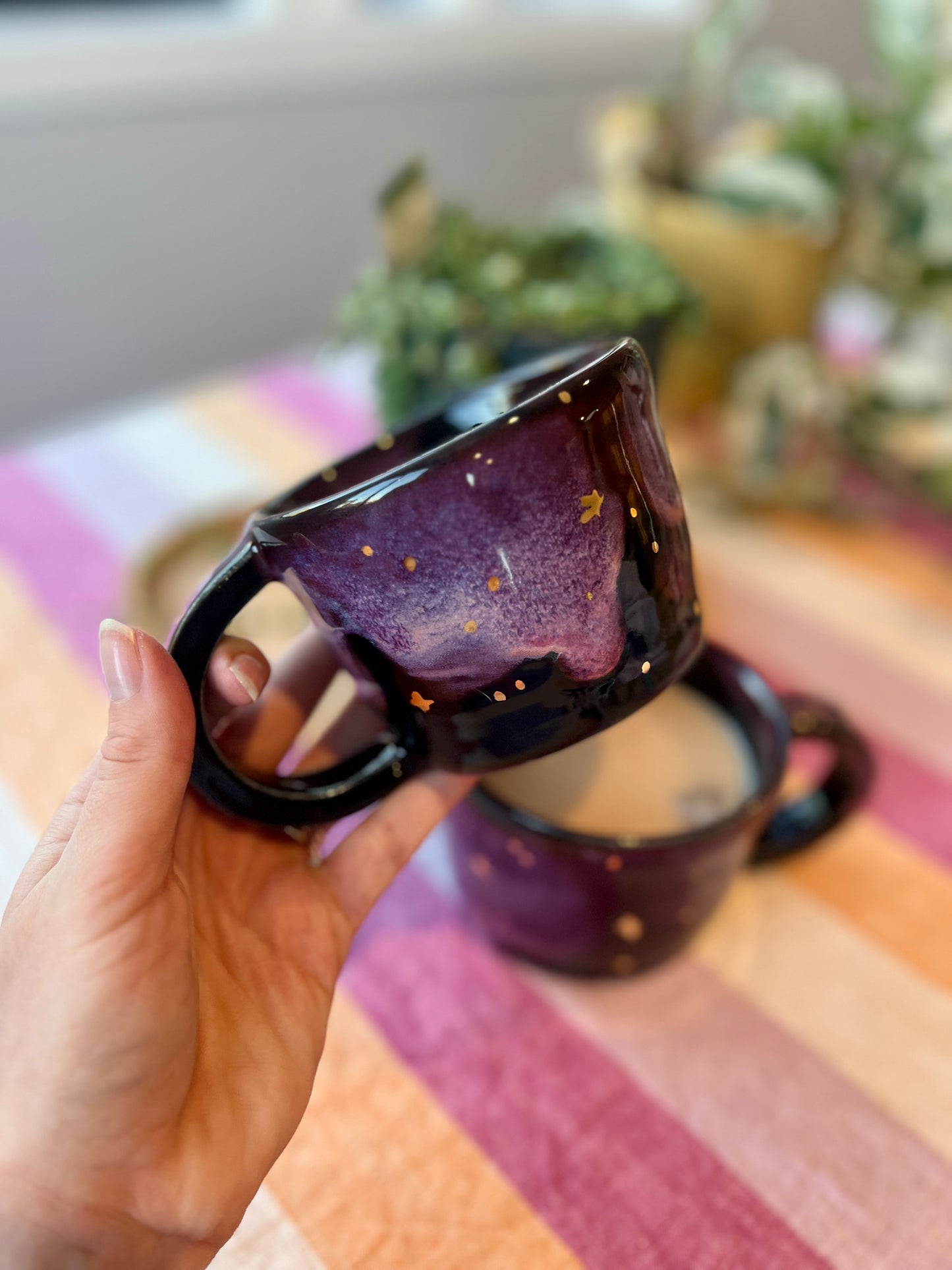 Large winter night mugs 300ml