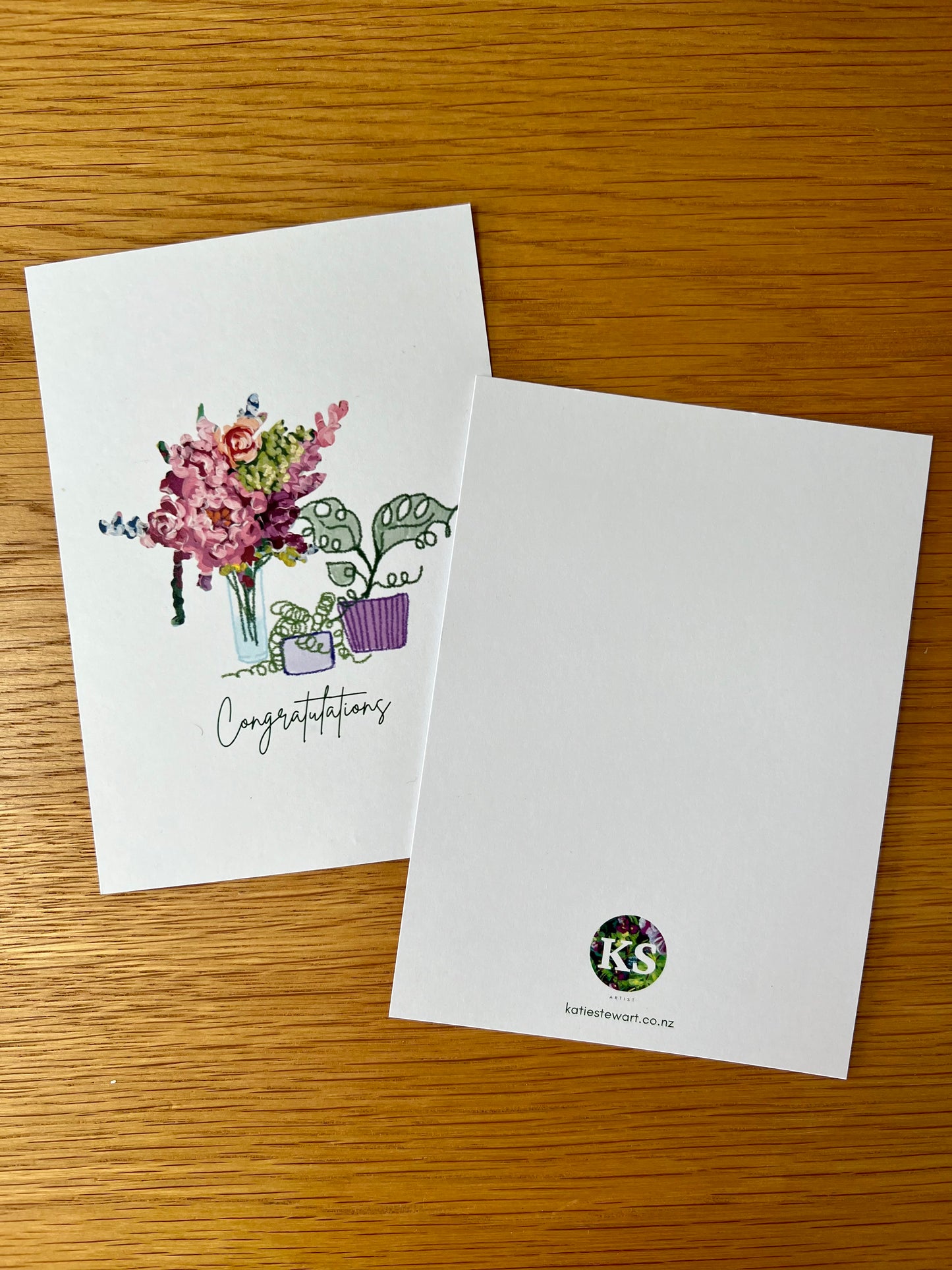 Greeting cards- pack of x5