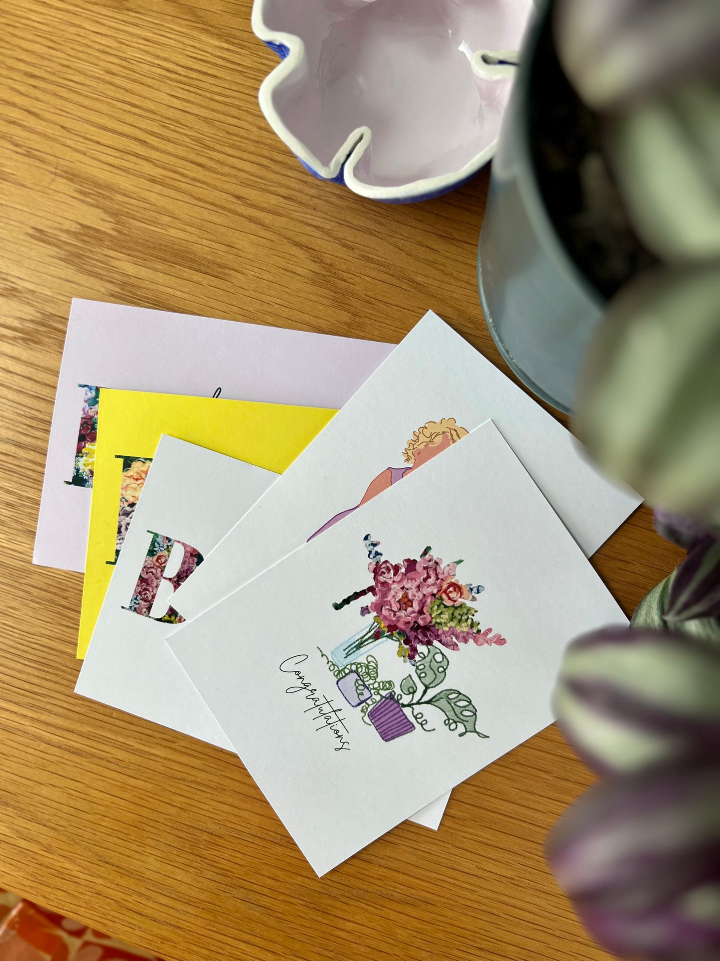 Greeting cards- pack of x5