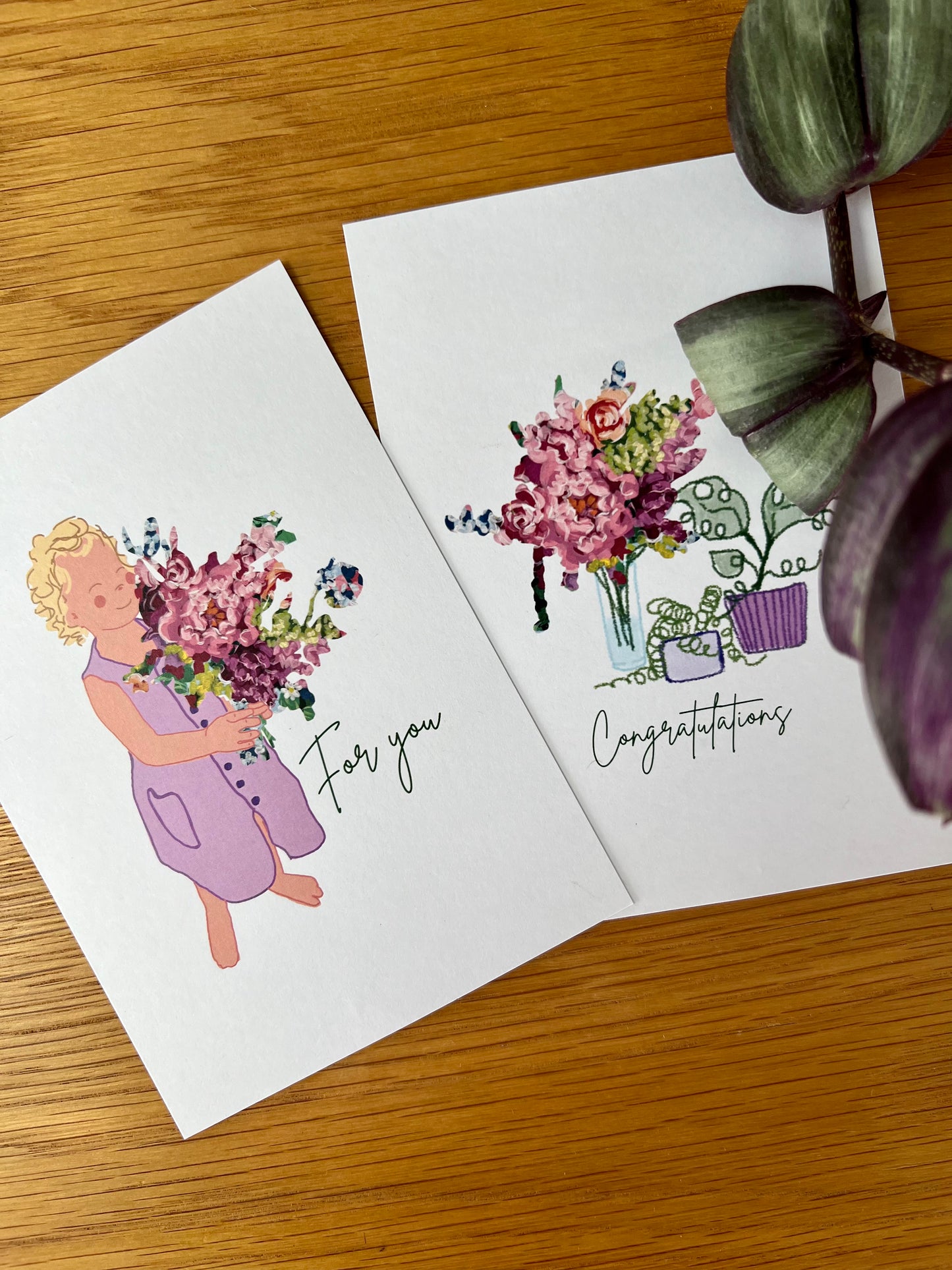 Greeting cards- pack of x5