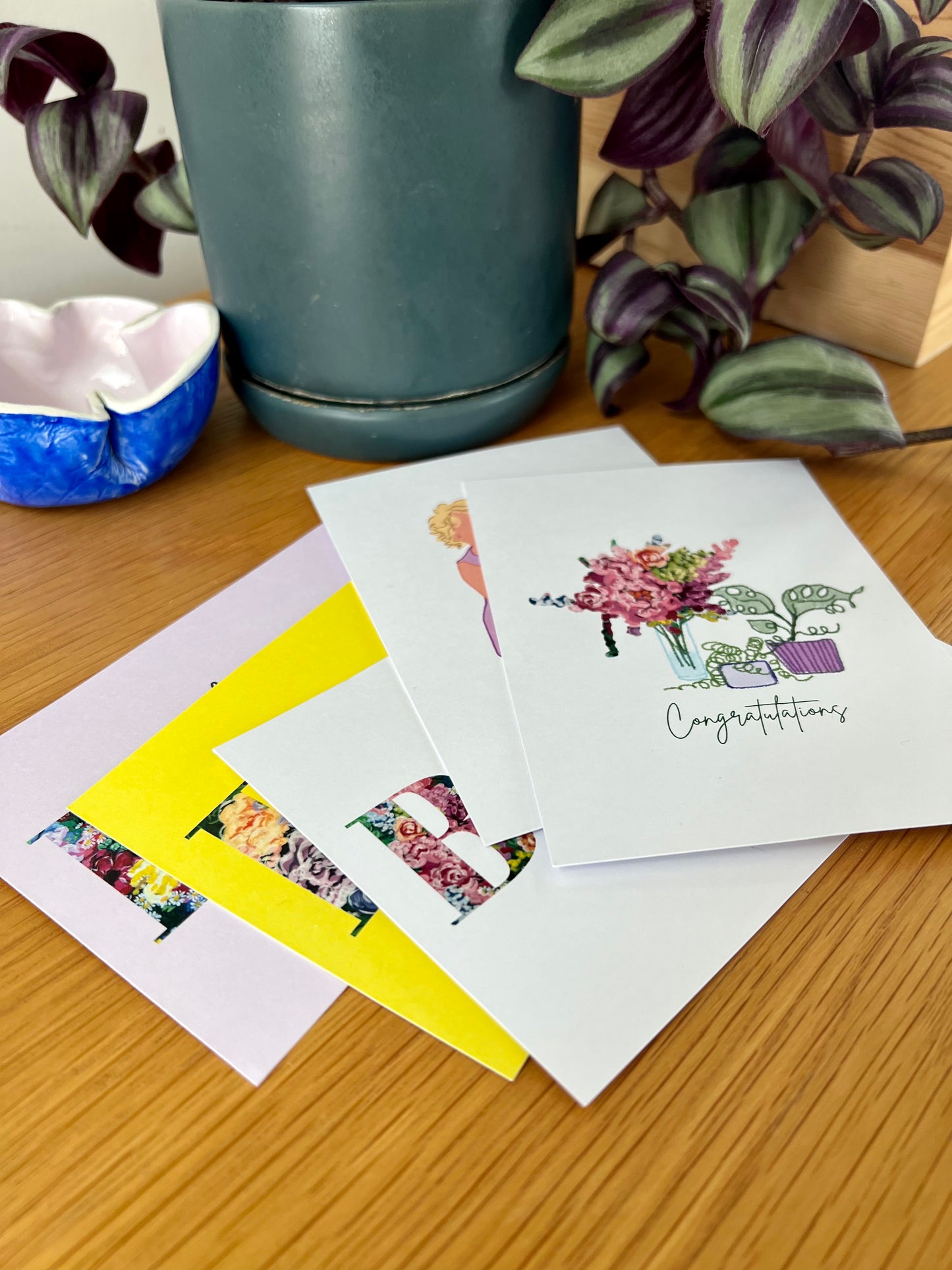 Greeting cards- pack of x5