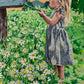 ‘I think there’s flowers in there’ original painting