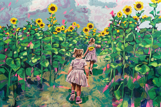 ‘Taking it easy’ original painting