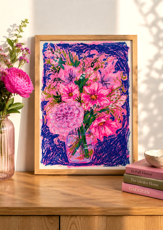‘Hope’ A3 original framed
