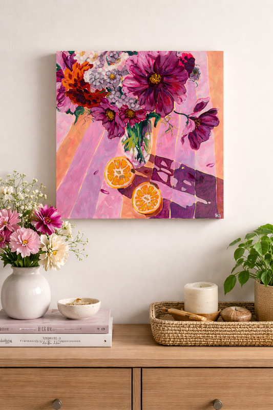 ‘Lolly the lemon tree’ original painting