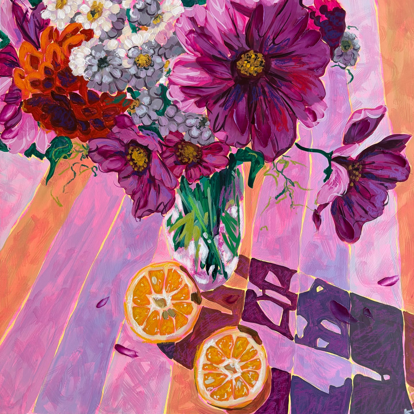 ‘Lolly the lemon tree’ original painting