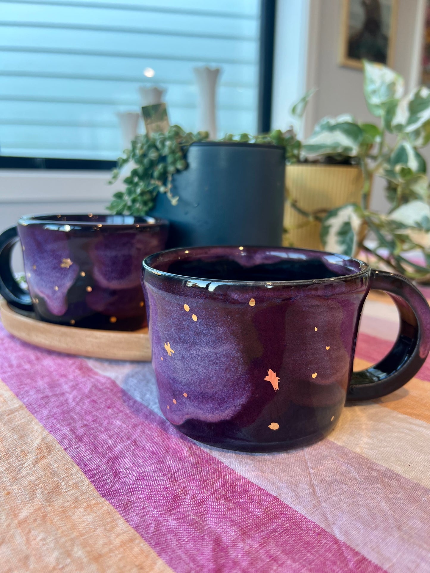 Large winter night mugs 300ml