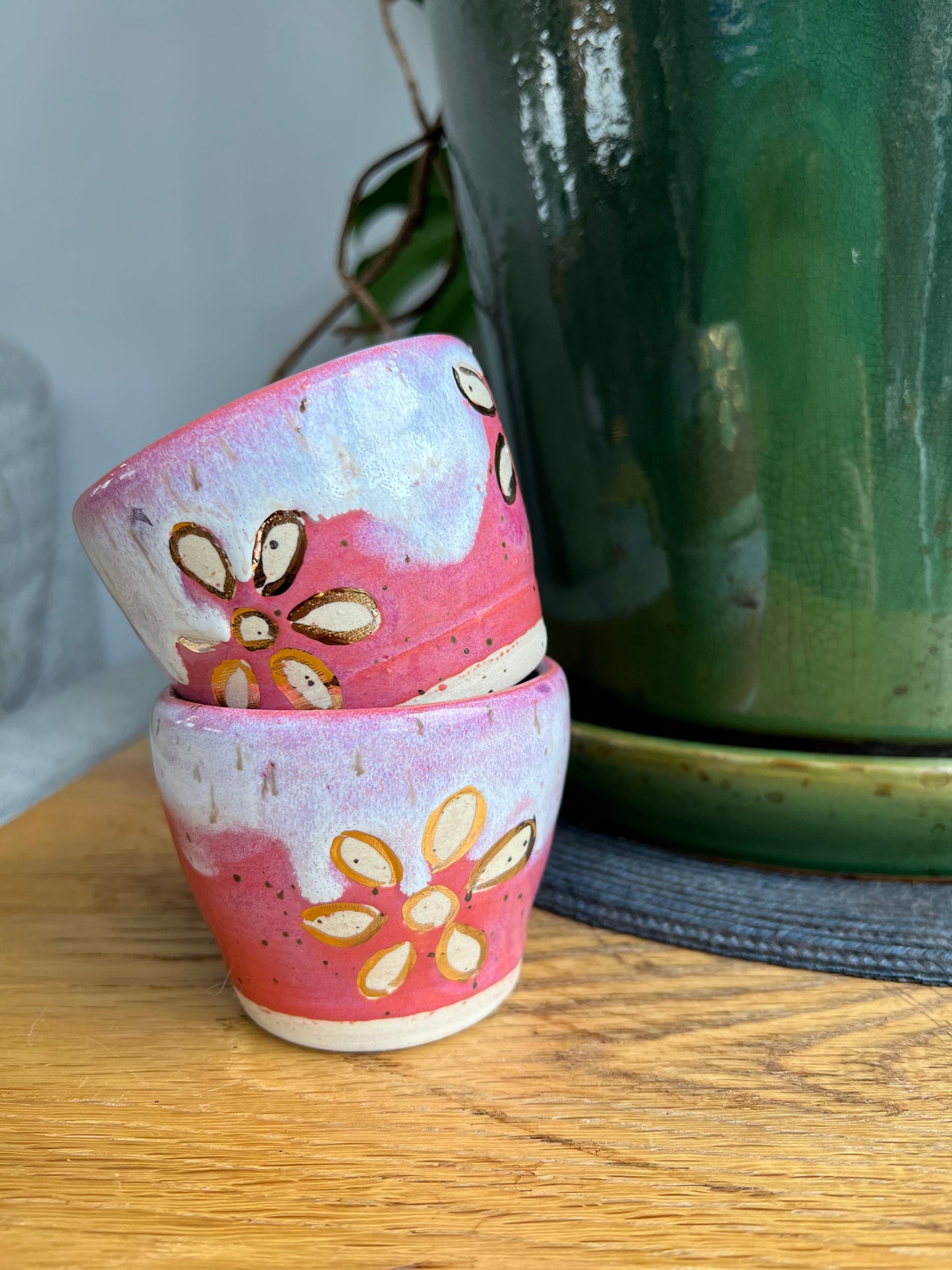 Daisy ceramic tumbler