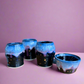 Starry night bowl (tumblers sold)