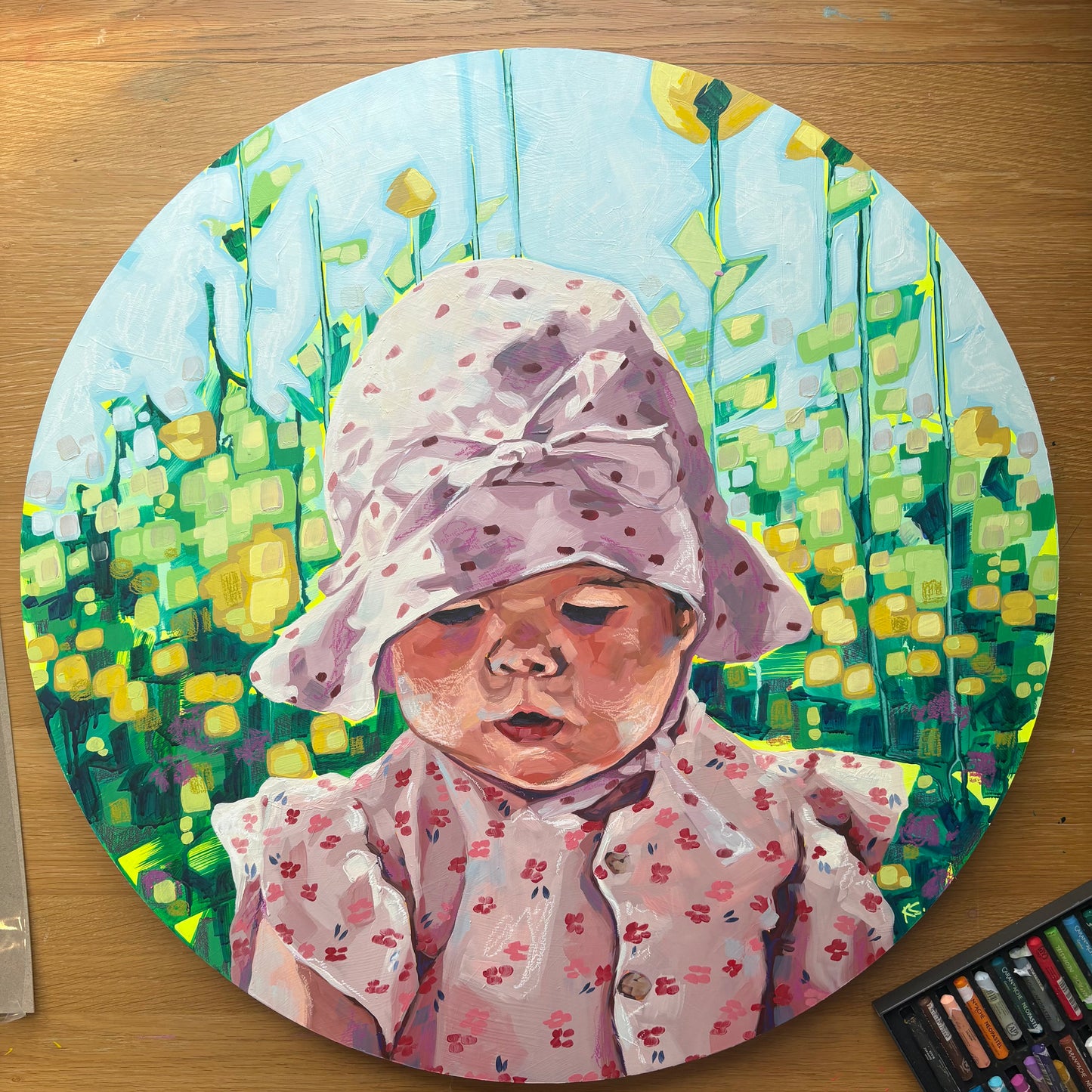 ‘Delightful’ original painting