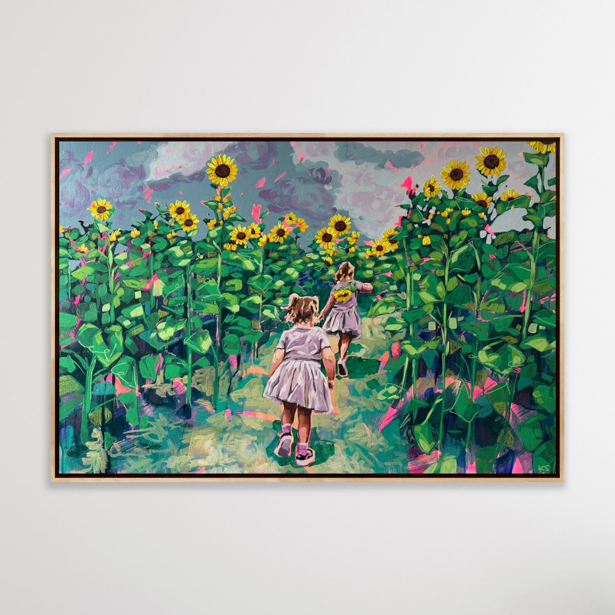 ‘Taking it easy’ original painting