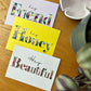 Greeting cards- pack of x5