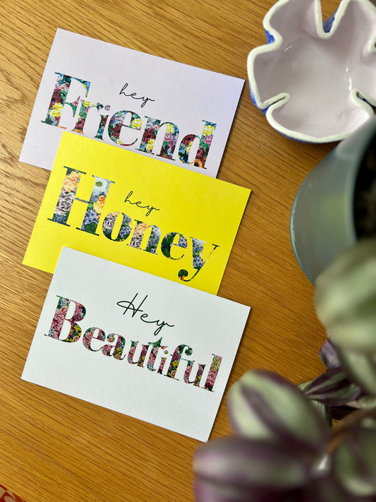 Greeting cards- pack of x5