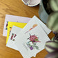 Greeting cards- pack of x5