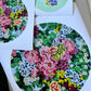 Pastel floral print