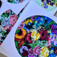 Bloomin blooming print FRAMED