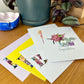 Greeting cards- pack of x5